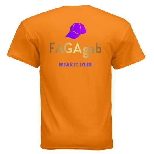SAFETY ORANGE - BACK