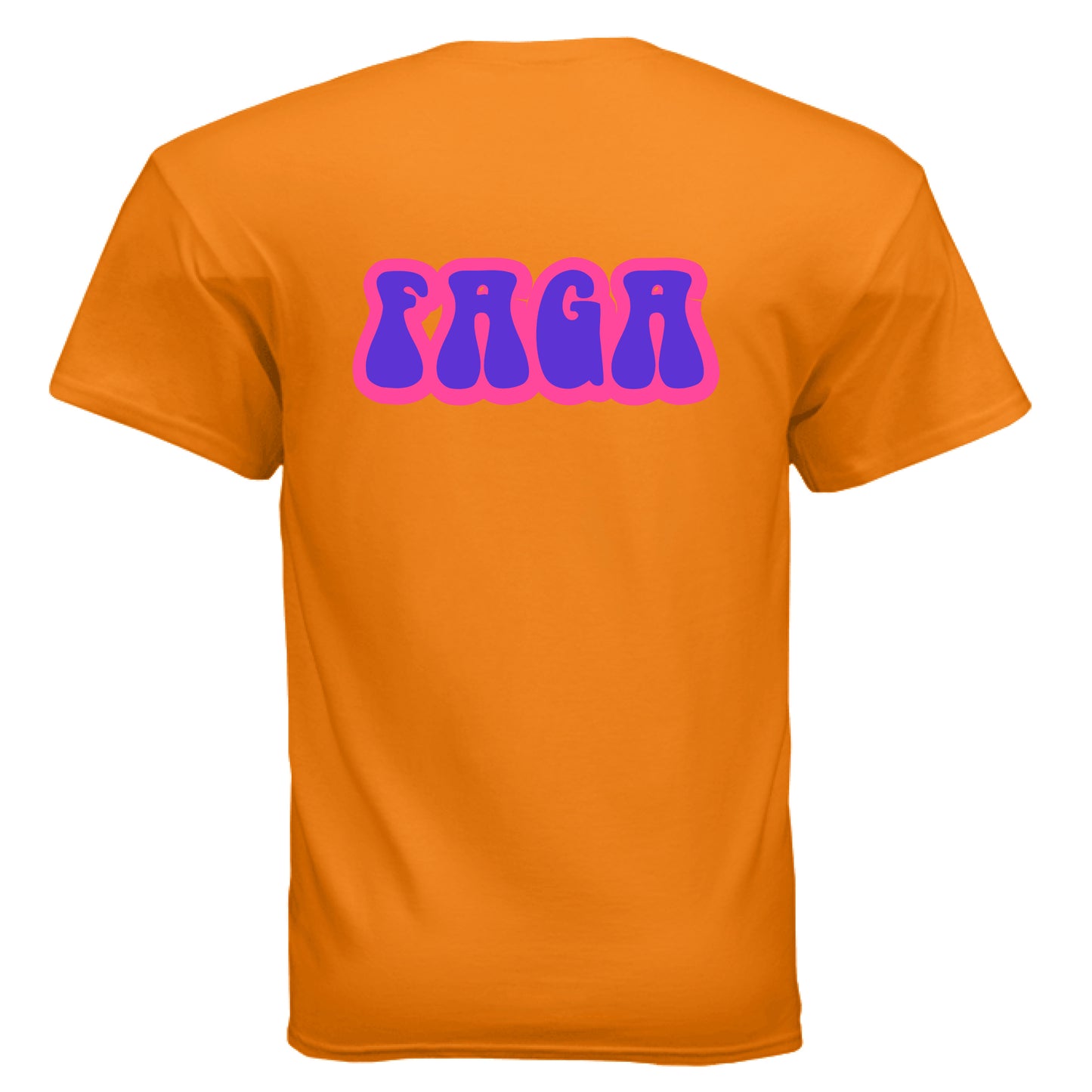 SAFETY ORANGE - BACK