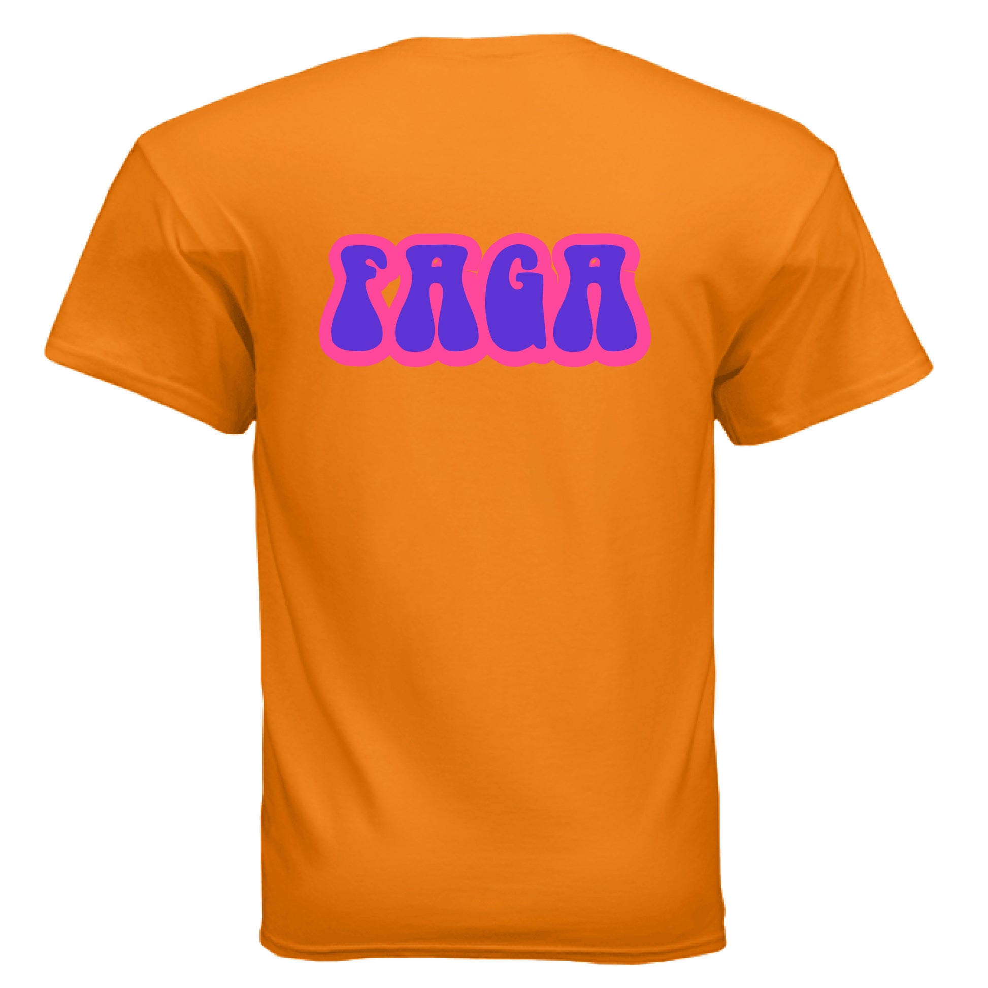 SAFETY ORANGE - BACK