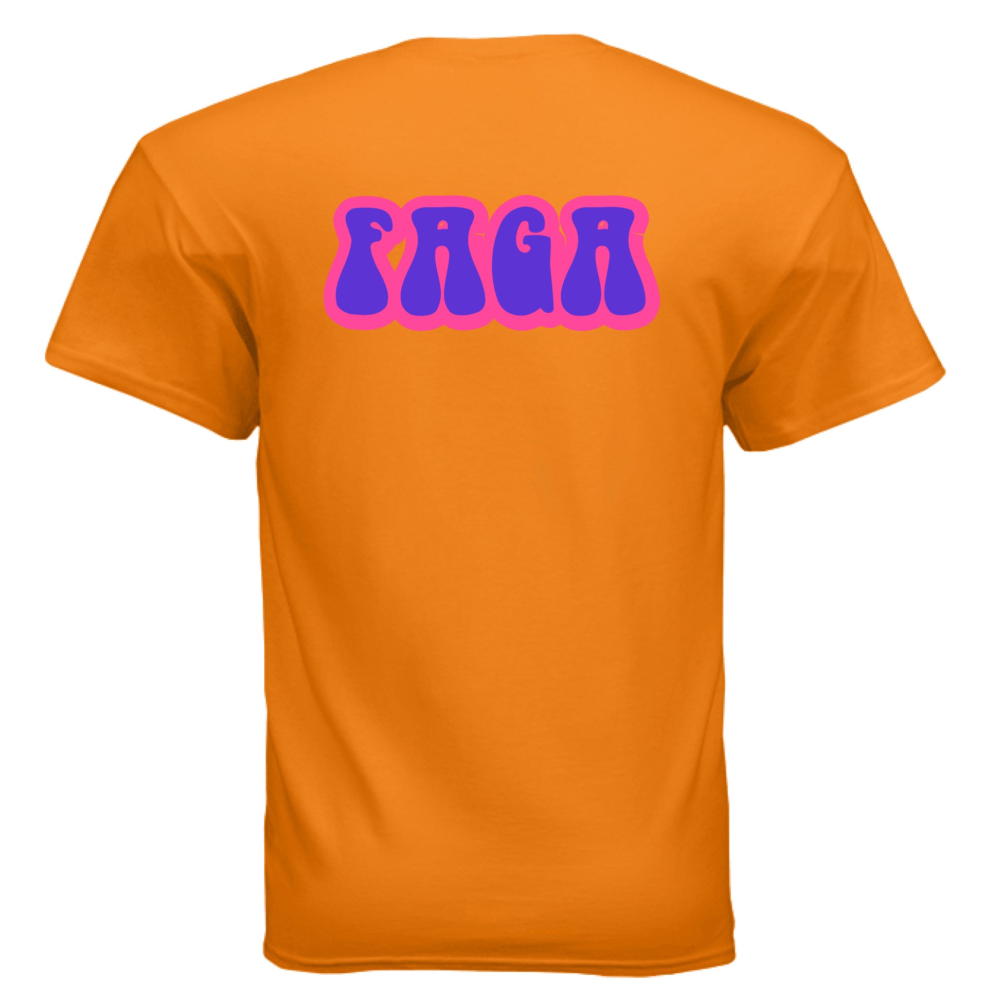 SAFETY ORANGE - BACK