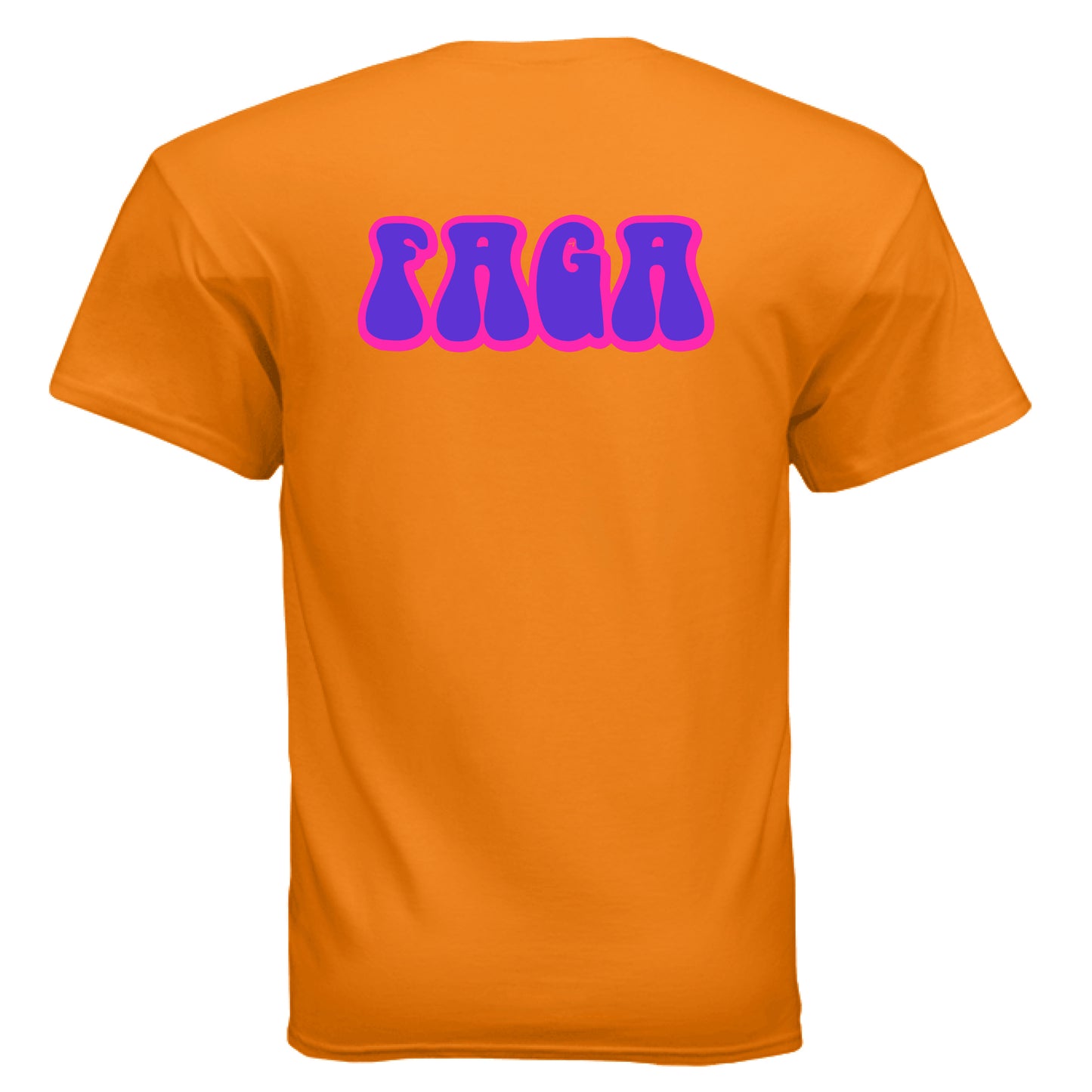 SAFETY ORANGE - BACK