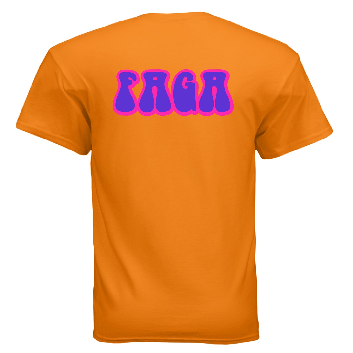 SAFETY ORANGE - BACK