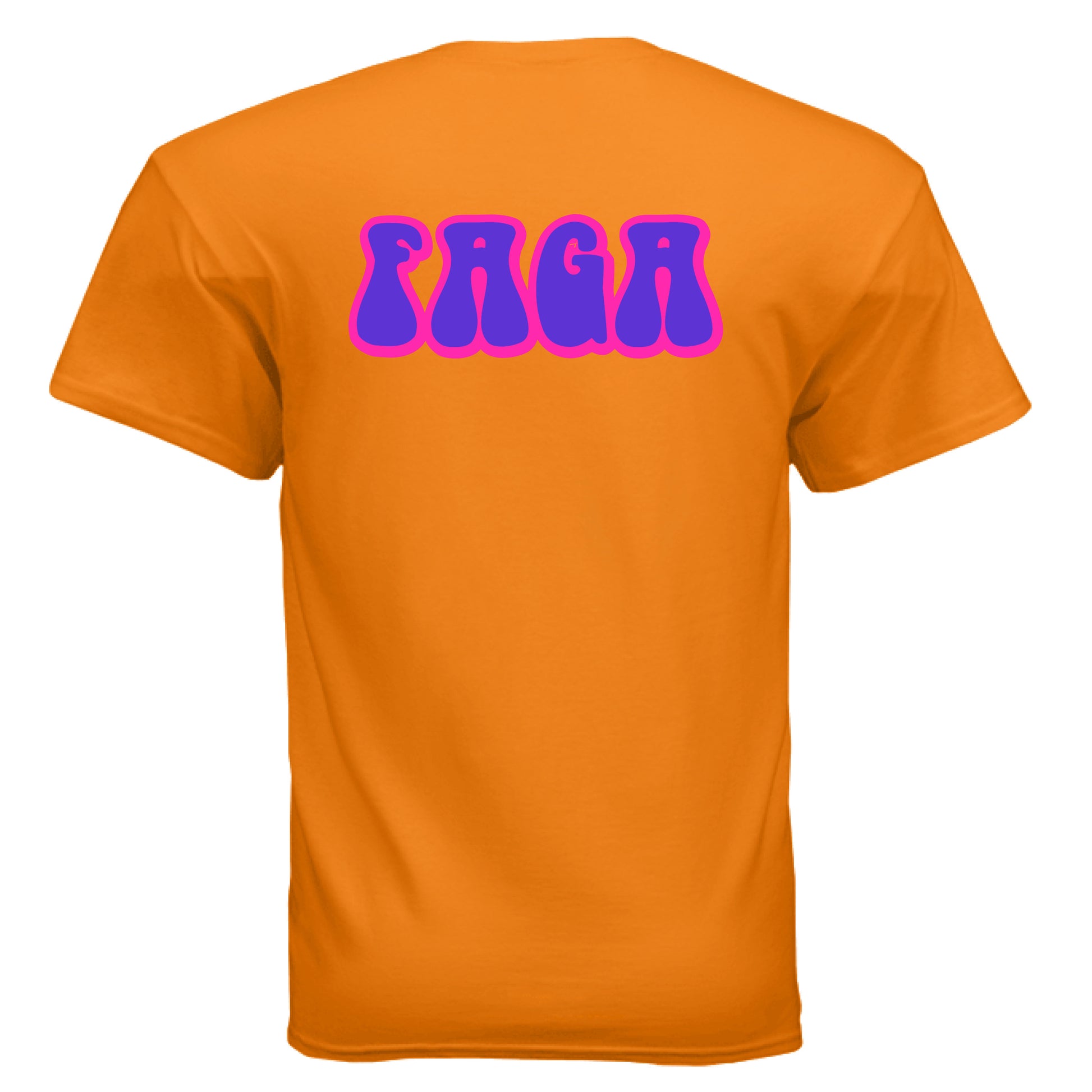 SAFETY ORANGE - BACK